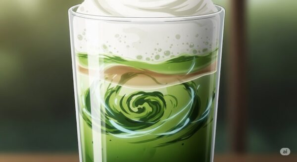 スタバ 新作 涼み抹茶ムースティー カスタム