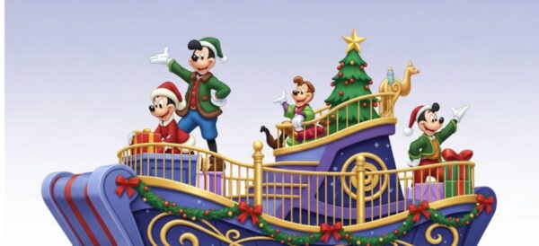 ディズニー クリスマス パレード 2025